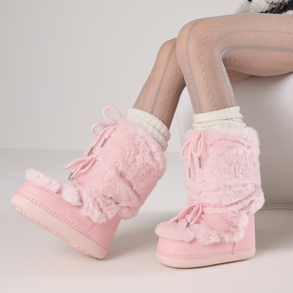Winter Fashion Women Boots - Botas de Inverno Femininas de Cano