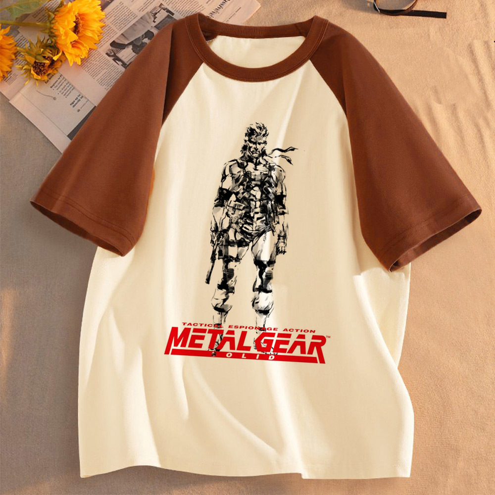 Women'S Fashion In The 80S - Camiseta feminina Metal Gear Solid, estilo