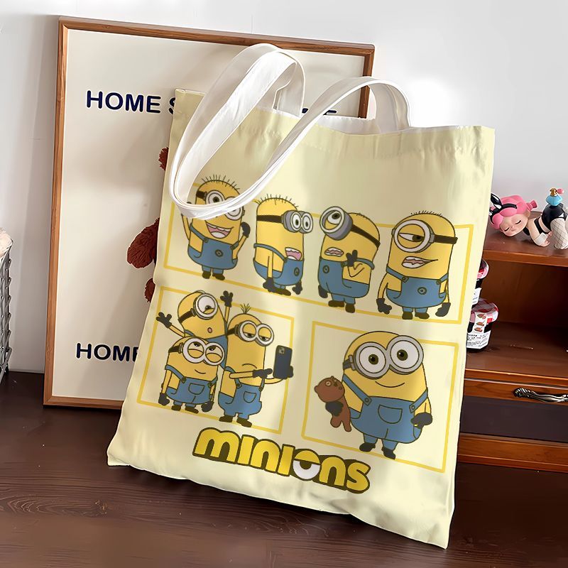 Canvas Tote Bag - Bolsa de lona fofa com estampa