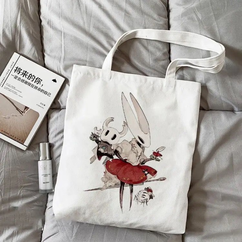 Canvas Tote Bag - Bolsa de Ombro de Lona Hollow