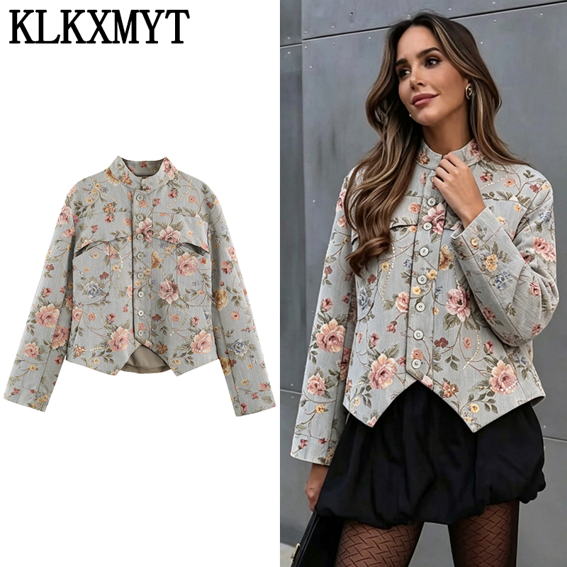 Women'S Fashion Quilted Jacket - Blazer Feminino KLKXMYT 2026: Nova Moda,