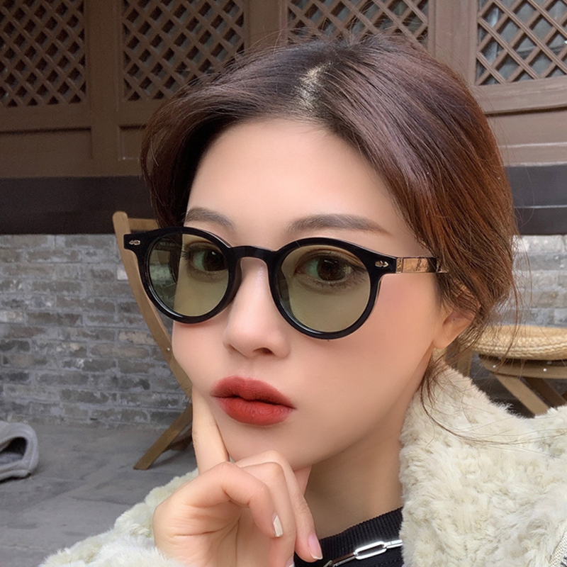 Women'S Fashion Reading Glasses - Novos Óculos de Sol Redondos Pequenos