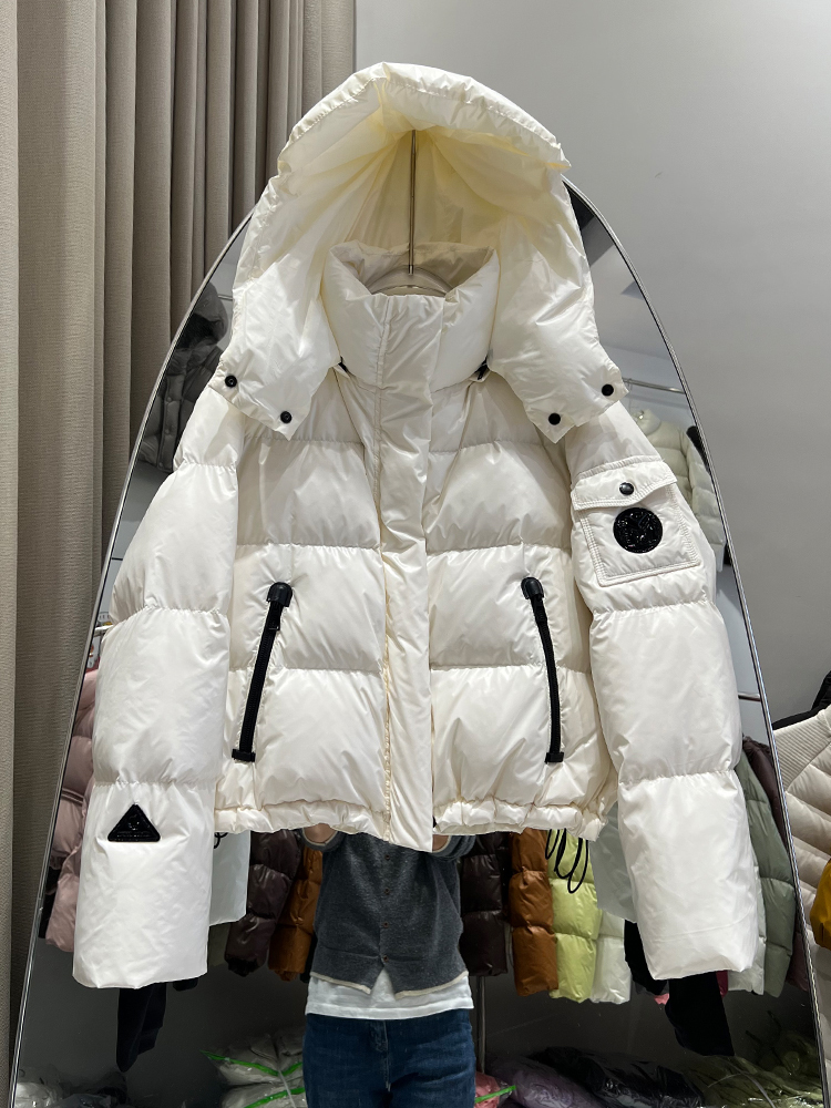 Women'S Fashion Quilted Jacket - Casaco branco de pato feminino, casaco