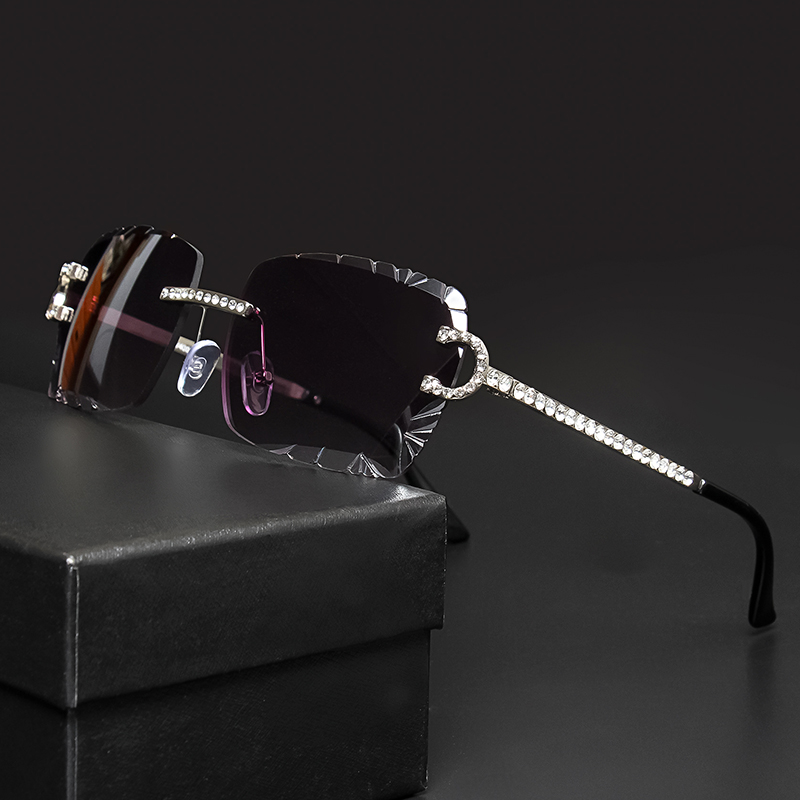 Women'S Fashion Reading Glasses - Óculos de Sol Quadrados Sem Armação,
