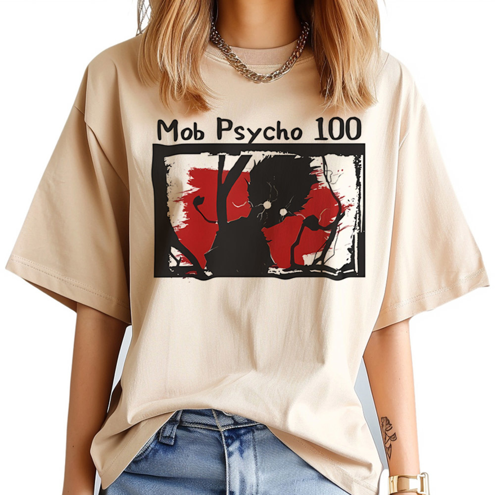 Women'S Fashion In The 80S - Camiseta feminina Mob Psycho 100, moda