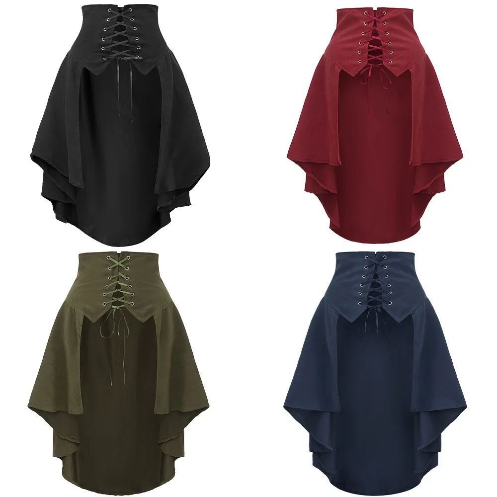 Women'S Fashion Kilt - Saia Sobressaia Destacável Feminina Punk com