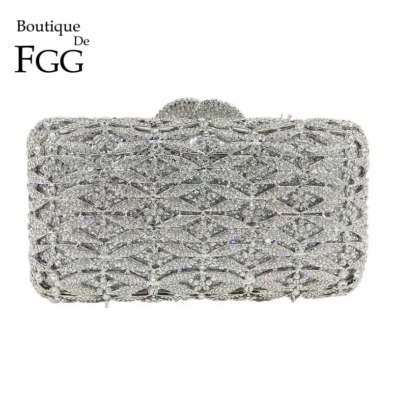 Women'S Fashion Boutique - Boutique de fgg luxo cristal embreagem