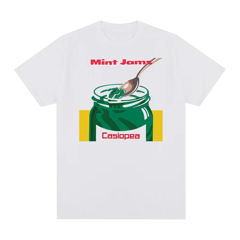 Women'S Fashion In The 80S - Camiseta Mint Jams Jazz Japonês Anos