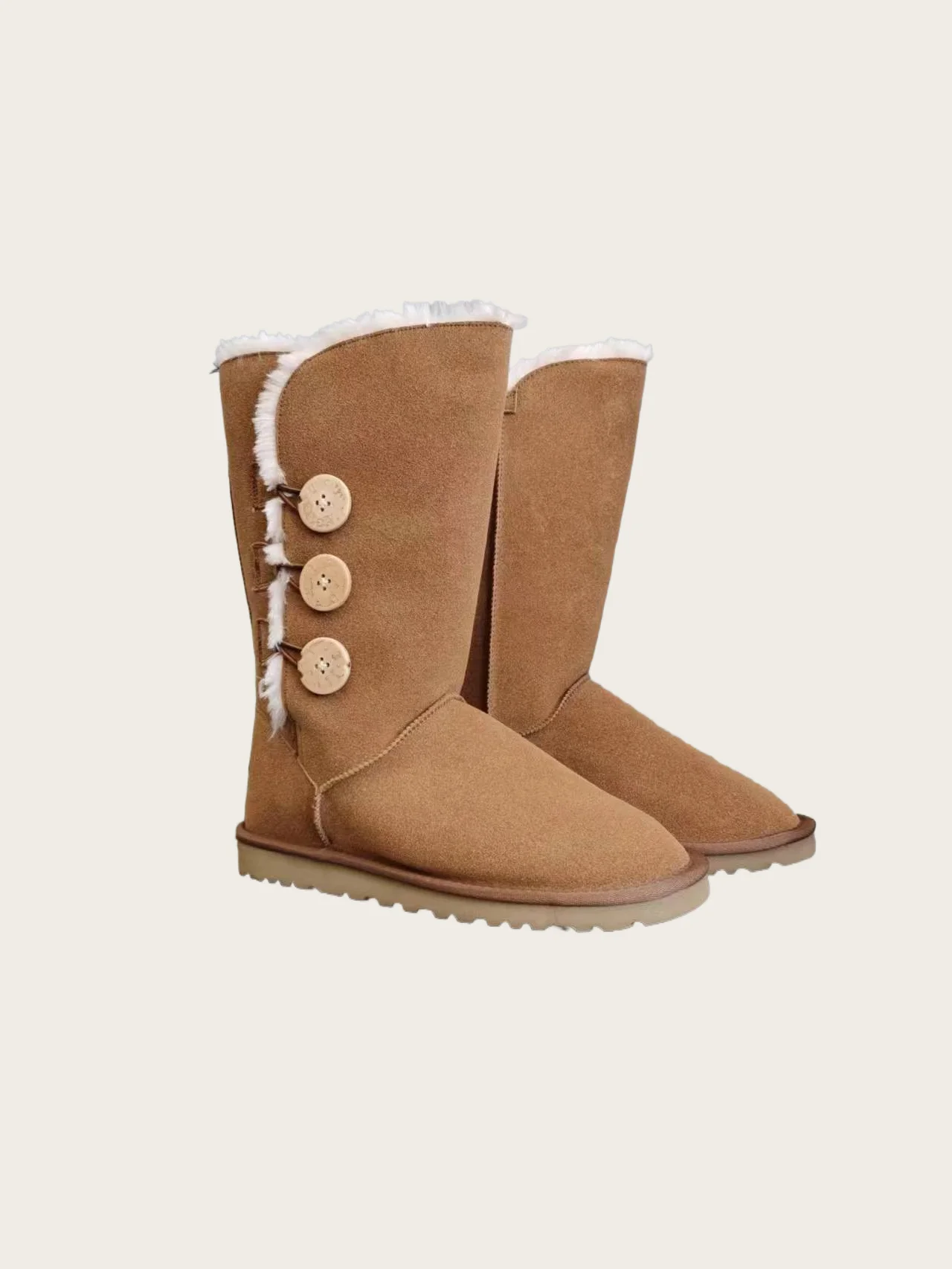 Women'S Fashion Ugg Boots - NOVO LANÇAMENTO: Botas Femininas de Couro