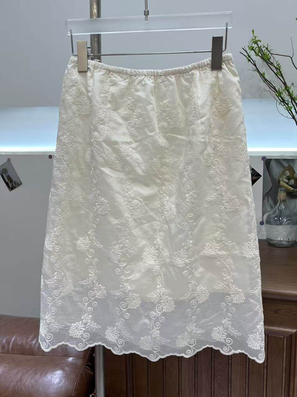 Saia Casual Bordada Estilo Cor - Women'S Fashion Kilt avaliação e preço