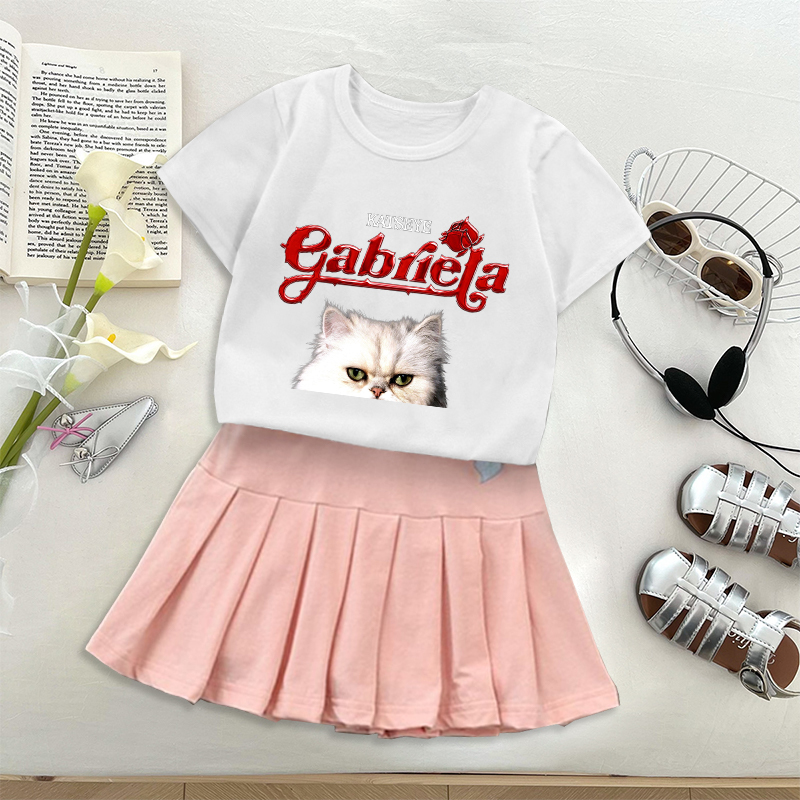 Moda k pop K-KATSEYE camiseta  - Women'S Fashion Kilt avaliação e preço