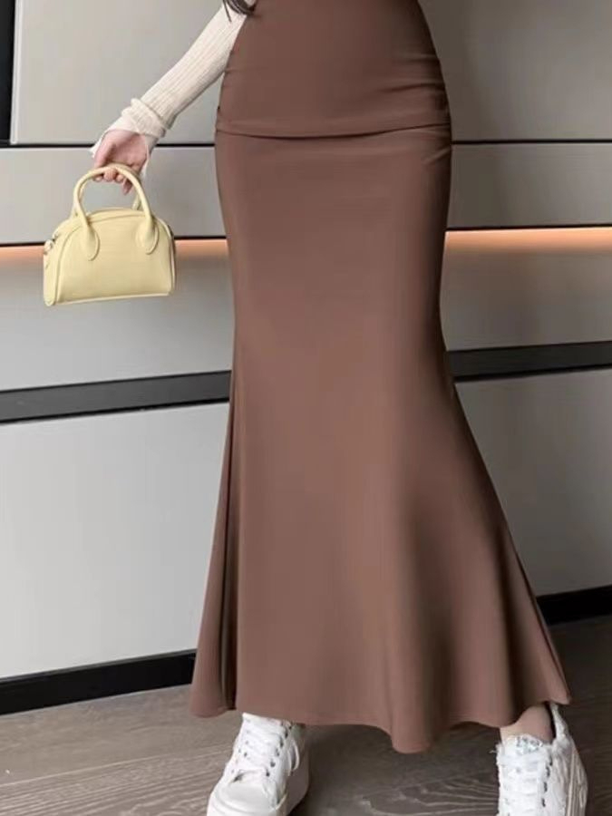 Saia Midi Feminina Plus Size E - Women'S Fashion Kilt avaliação e preço