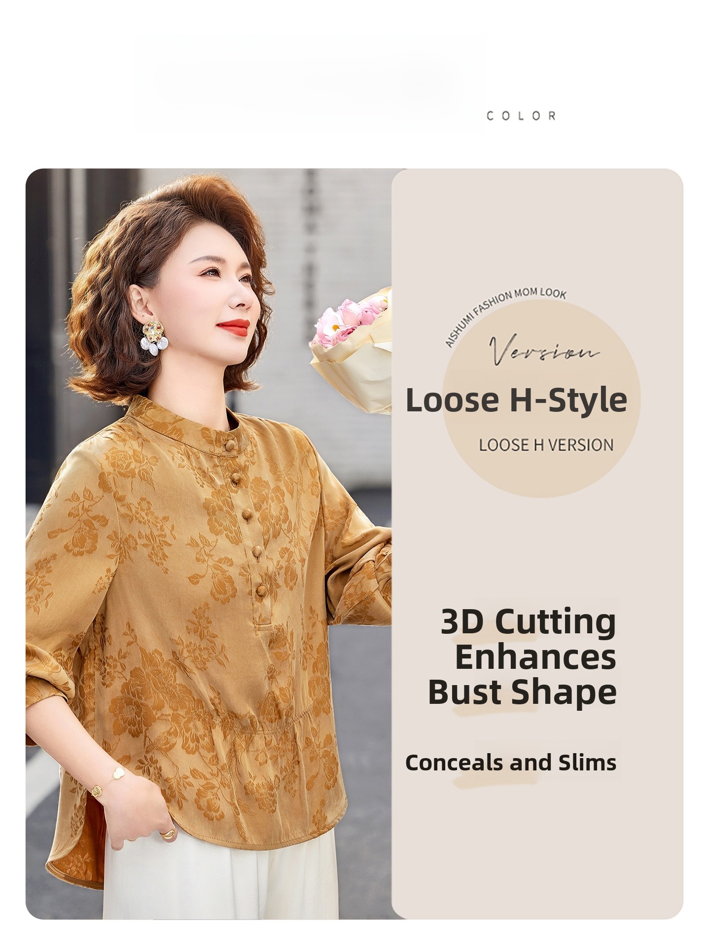 Conjunto Elegante de Roupa de  - Women Fashion Over 50 avaliação e preço