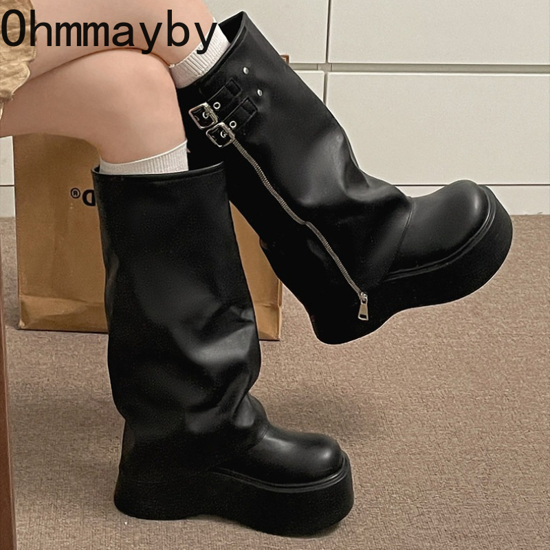 Botas Femininas de Cano Alto E - Winter Fashion Women Boots avaliação e preço