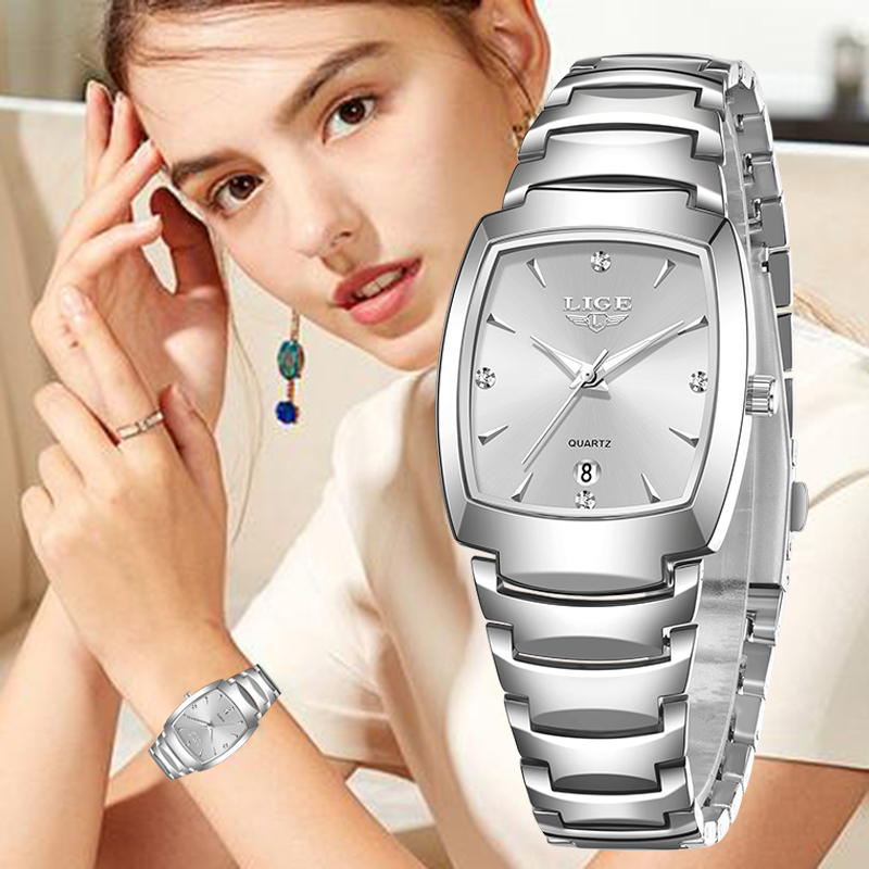 Relógio Feminino LIGE 2026 Nov - Women Fashion Simple avaliação e preço