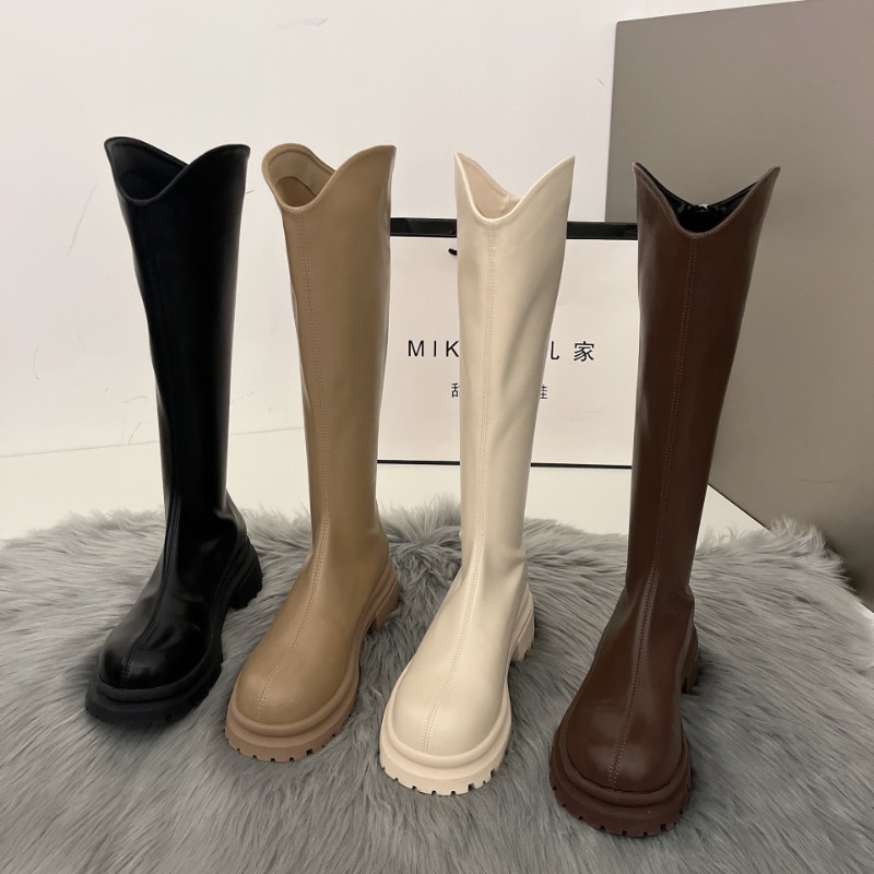 Botas Retro Coloridas para Mul - Winter Fashion Women Boots avaliação e preço