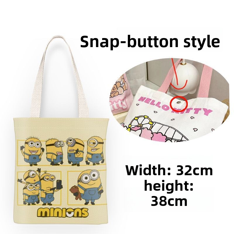 Bolsa de lona fofa com estampa - Canvas Tote Bag avaliação e preço