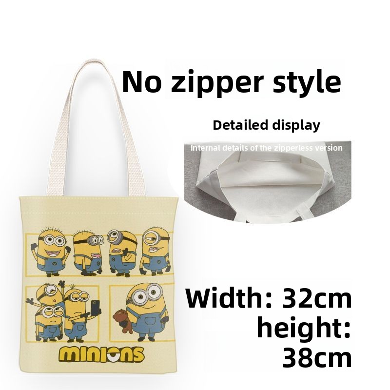 Bolsa de lona fofa com estampa - Canvas Tote Bag avaliação e preço