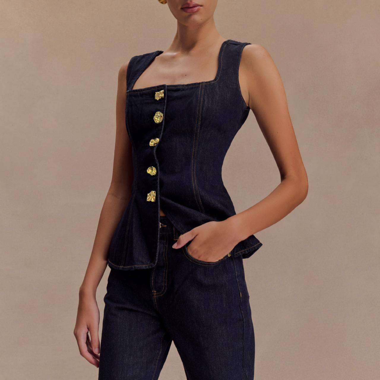 Verão denim calça define femin - Women Fashion Jeans Top avaliação e preço