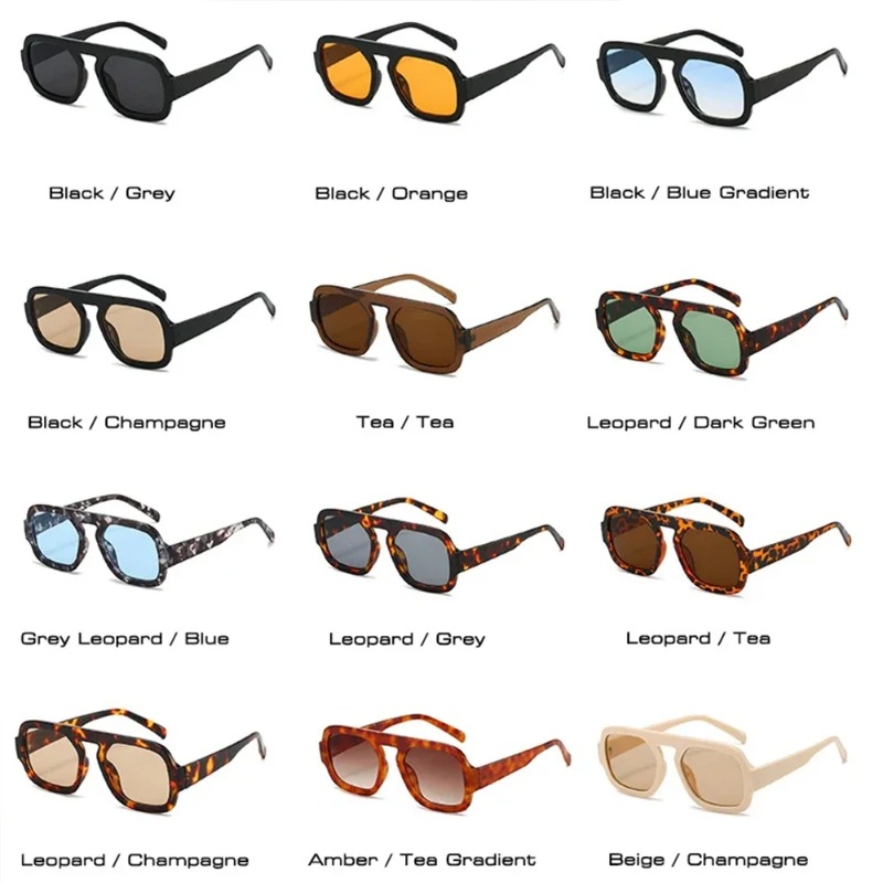Óculos de Sol Retrô Quadrados  - Women'S Fashion Reading Glasses avaliação e preço