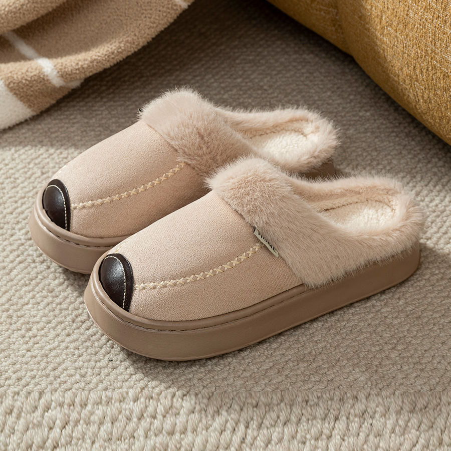 Chinelos de pelúcia femininos  - Women Fashion Simple avaliação e preço