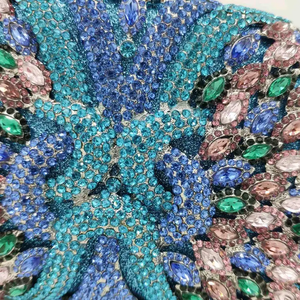 Clutch strass multicolorido pa - Women'S Fashion Boutique avaliação e preço