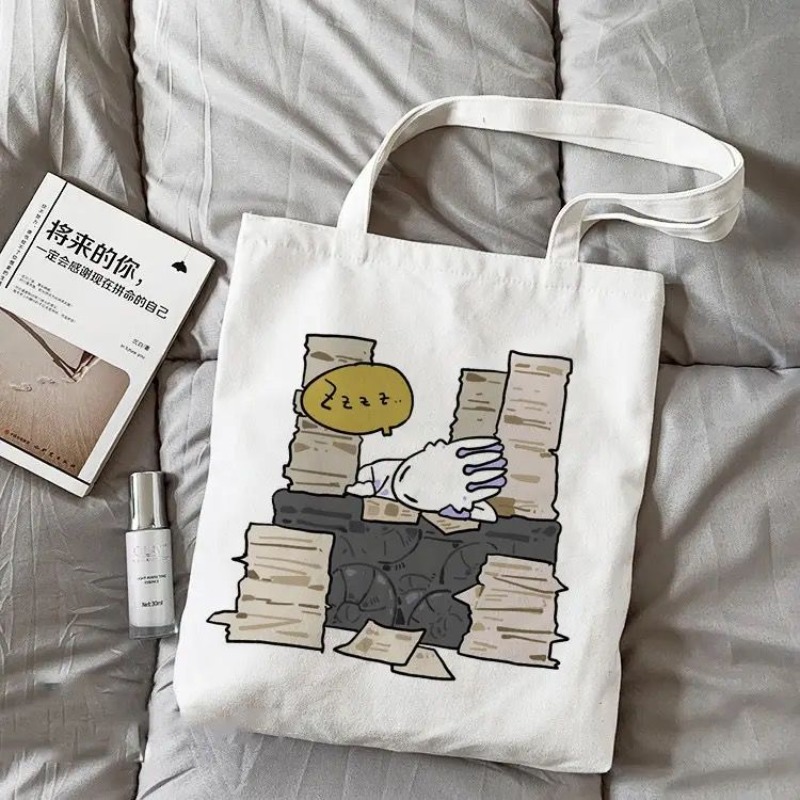 Bolsa de Ombro de Lona Hollow  - Canvas Tote Bag avaliação e preço