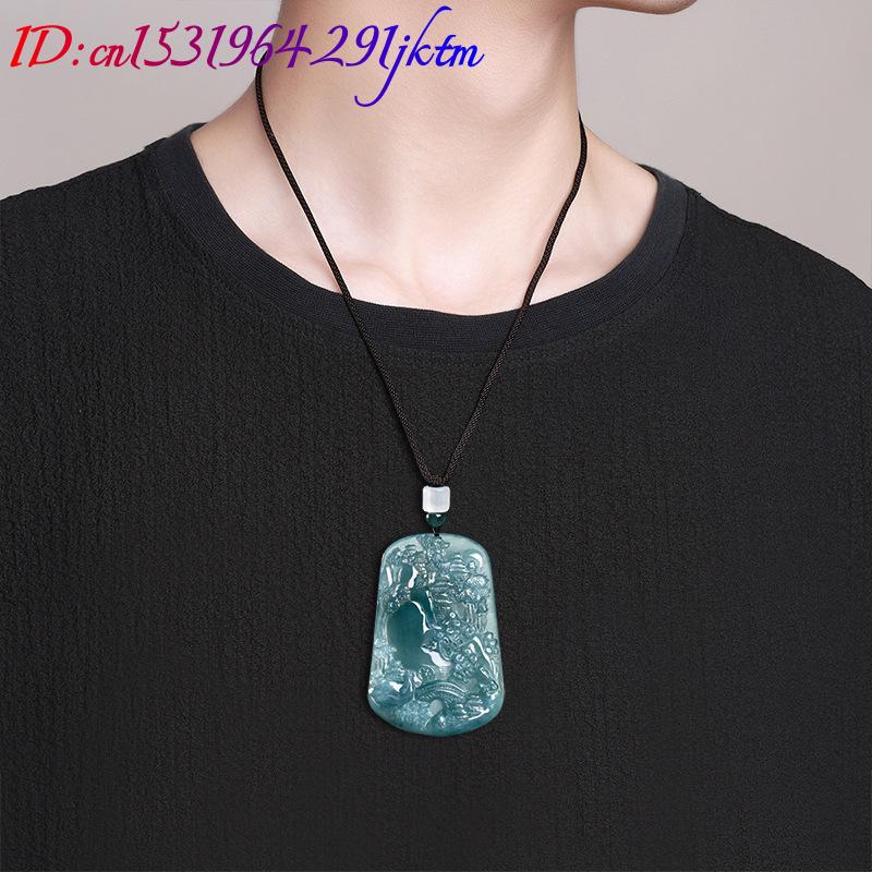 Colar com Pingente de Jadeíta  - Women Fashion Necklace avaliação e preço