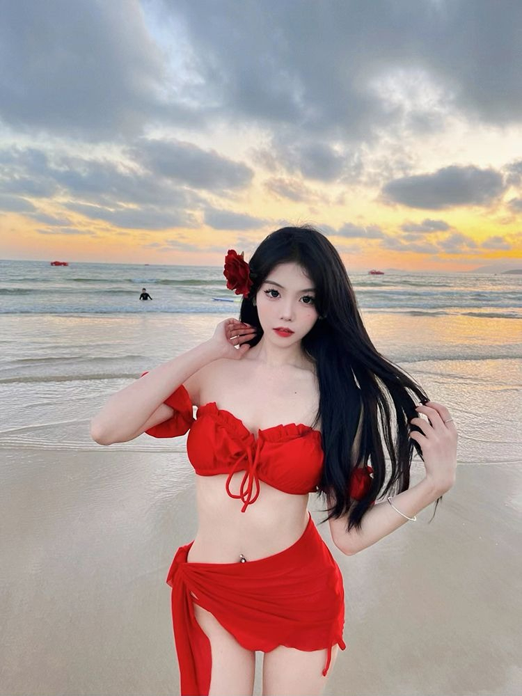 Biquíni Vermelho Sexy para Mul - Women'S Fashion avaliação e preço