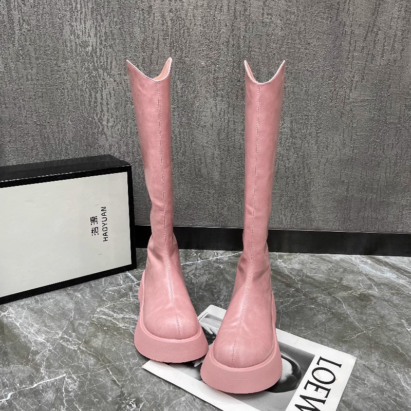 Novas botas altas antiderrapan - Winter Fashion Women Boots avaliação e preço