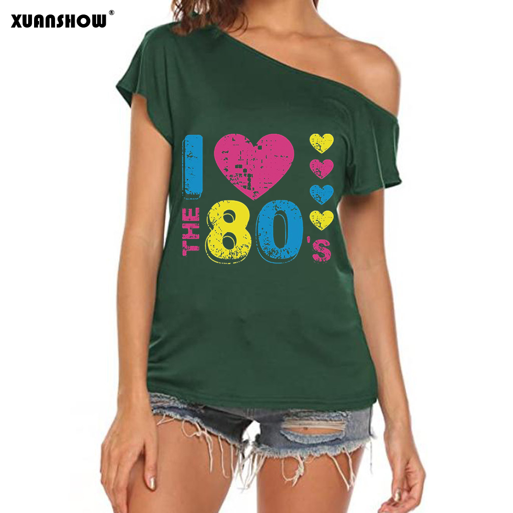 Camiseta feminina de verão, se - Women'S Fashion In The 80S avaliação e preço