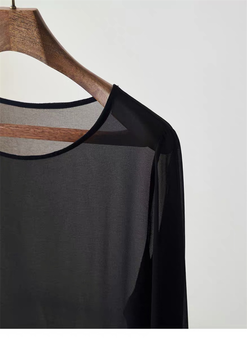 Camisa feminina casual de chif - Women Fashion Blouse avaliação e preço