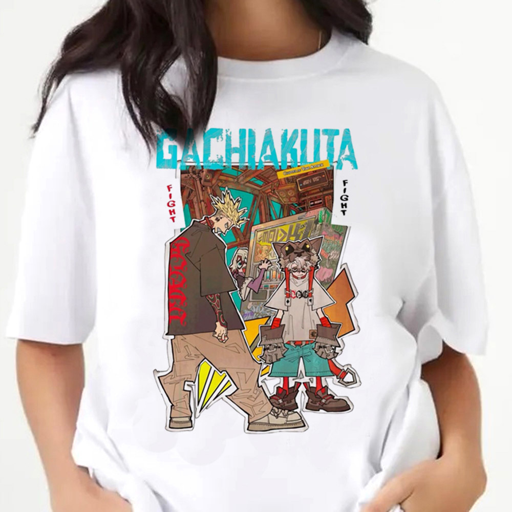 Camiseta feminina gachiakuta,  - Women'S Fashion In The 80S avaliação e preço