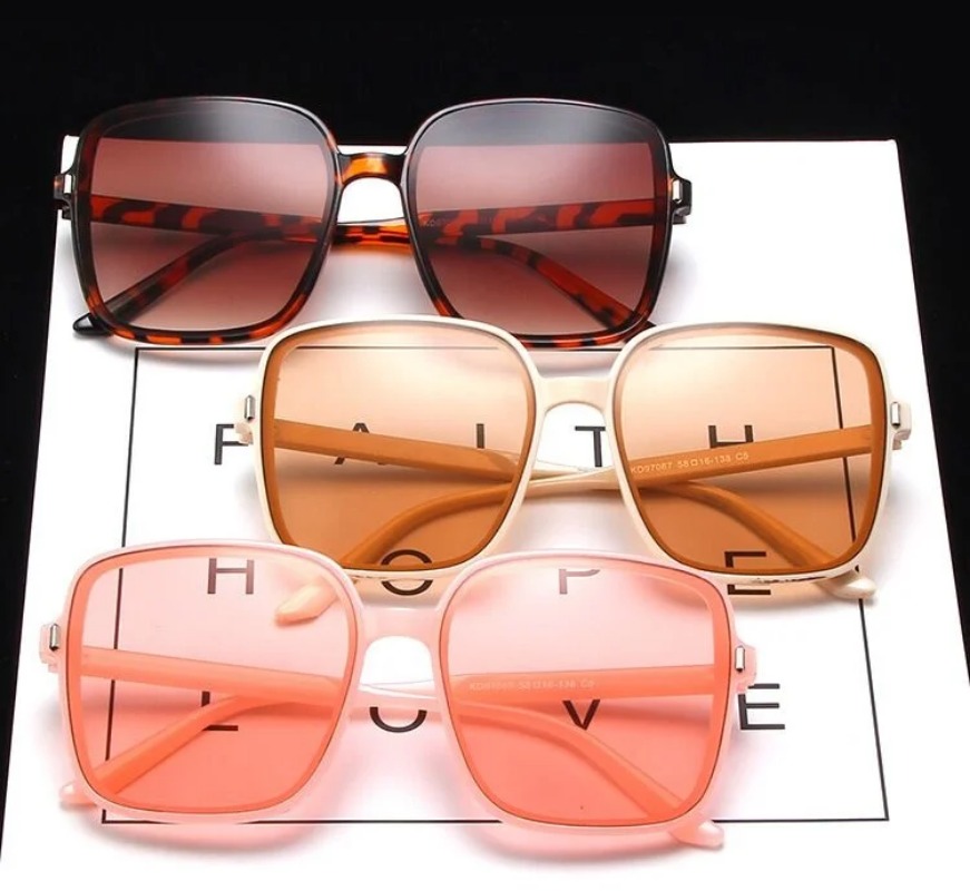 Óculos de Sol Vintage Oversize - Women'S Fashion Reading Glasses avaliação e preço