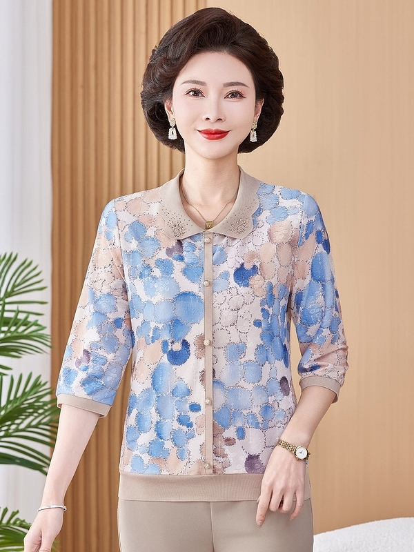 Camiseta de Malha Estampada El - Women Fashion Over 50 avaliação e preço