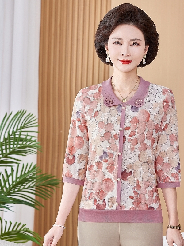 Camiseta de Malha Estampada El - Women Fashion Over 50 avaliação e preço