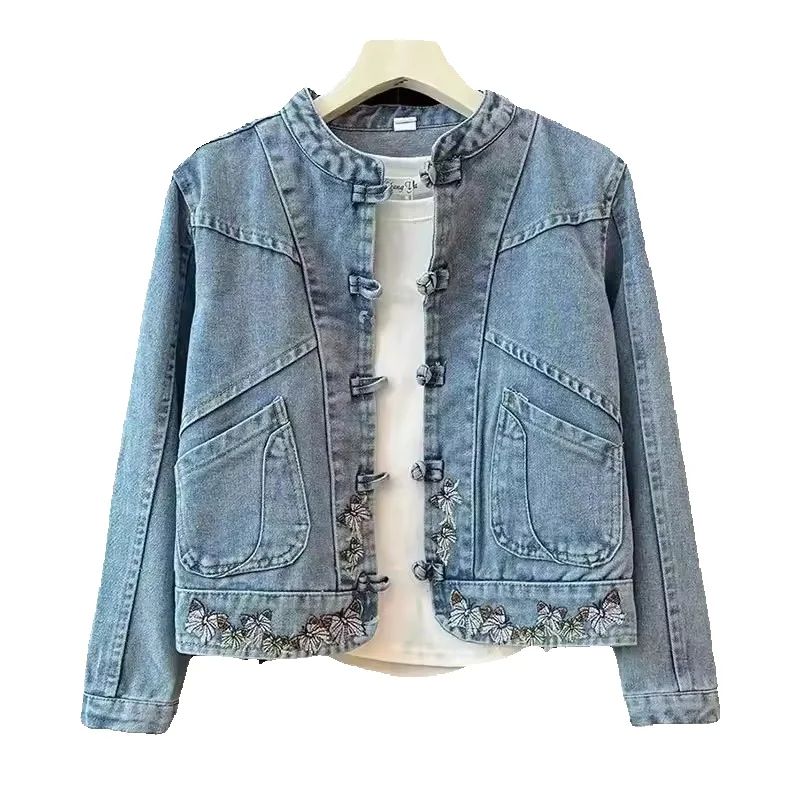 2025 primavera outono nova mod - Women Fashion Jeans Top avaliação e preço