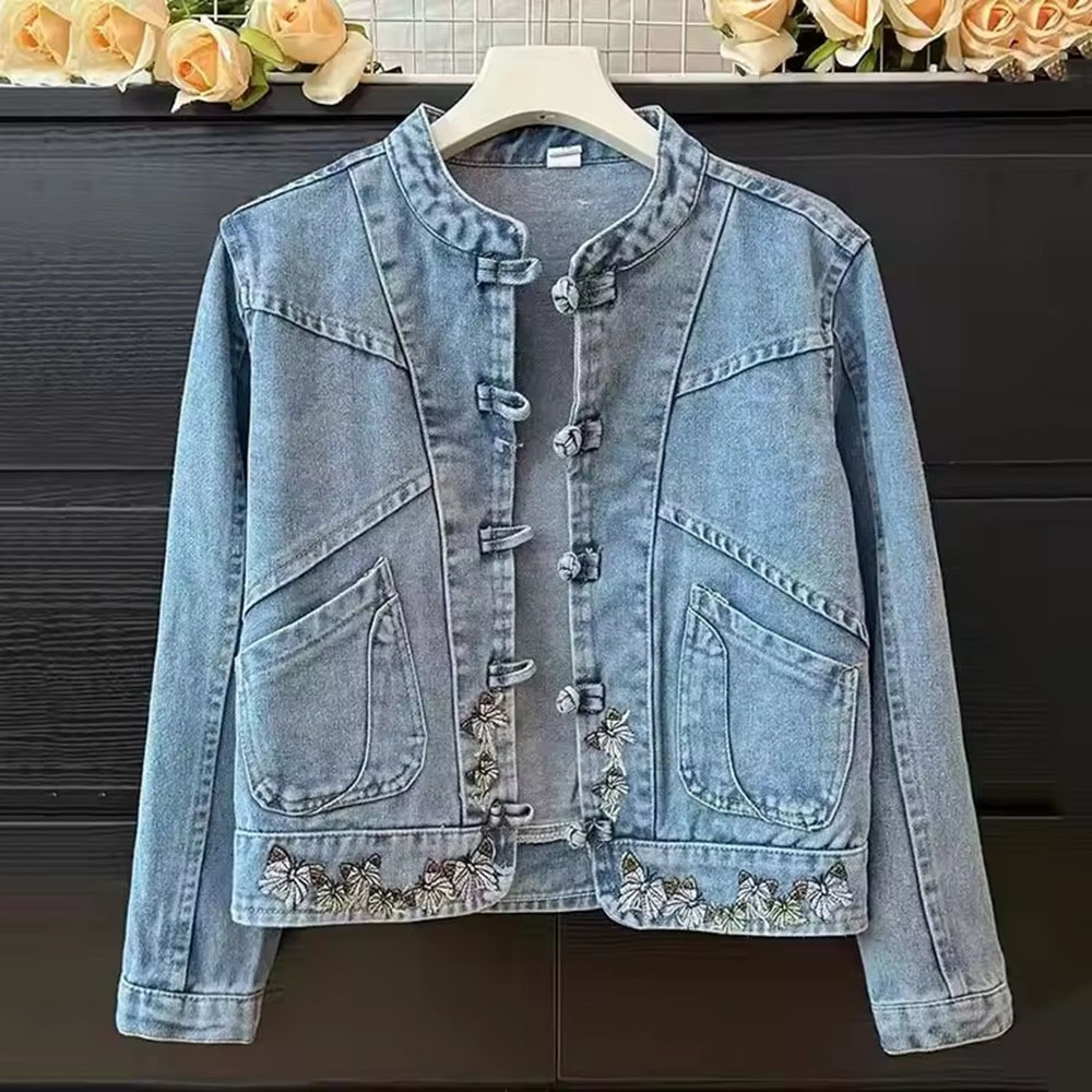 2025 primavera outono nova mod - Women Fashion Jeans Top avaliação e preço