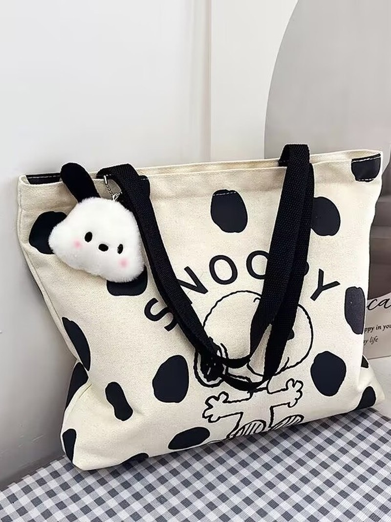 Bolsa de Ombro de Lona com Est - Canvas Tote Bag avaliação e preço