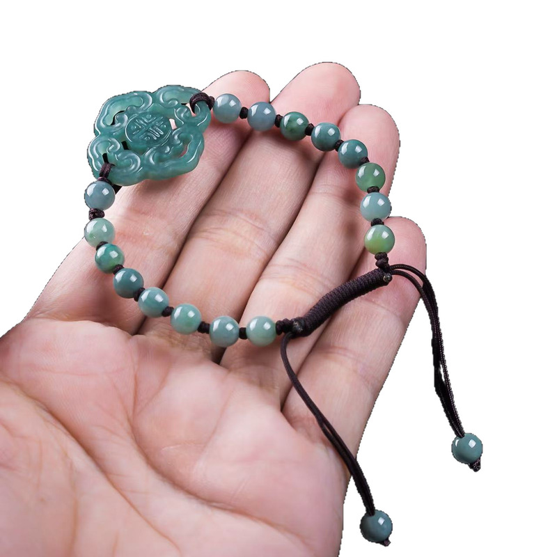 Pulseira de Jadeíta Natural Gr - Women Fashion Designer avaliação e preço