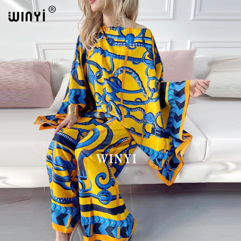 África duas peças terno boêmio - Women Fashion Over 50 avaliação e preço