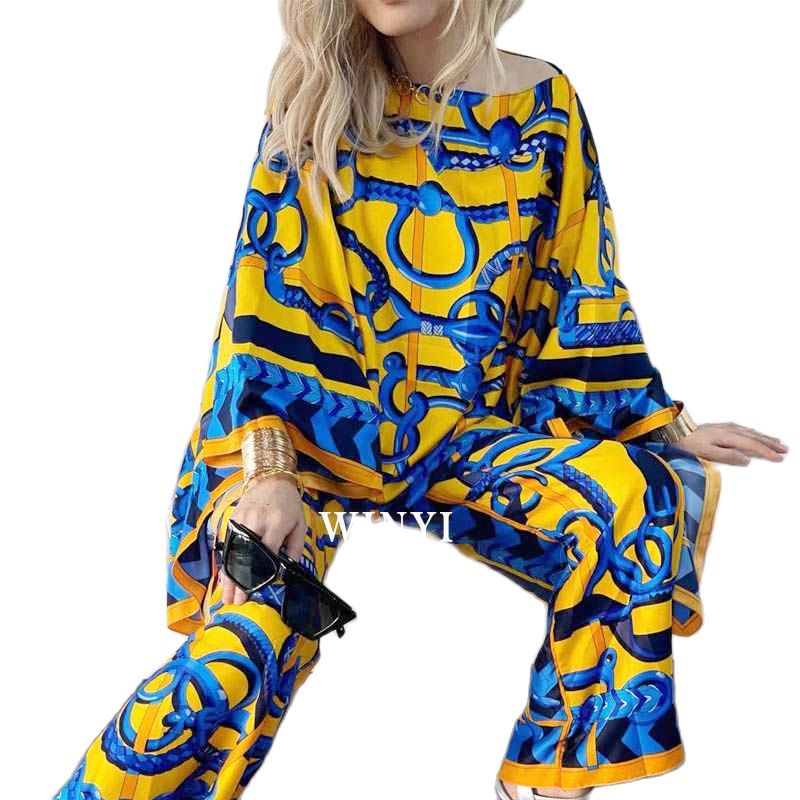 África duas peças terno boêmio - Women Fashion Over 50 avaliação e preço