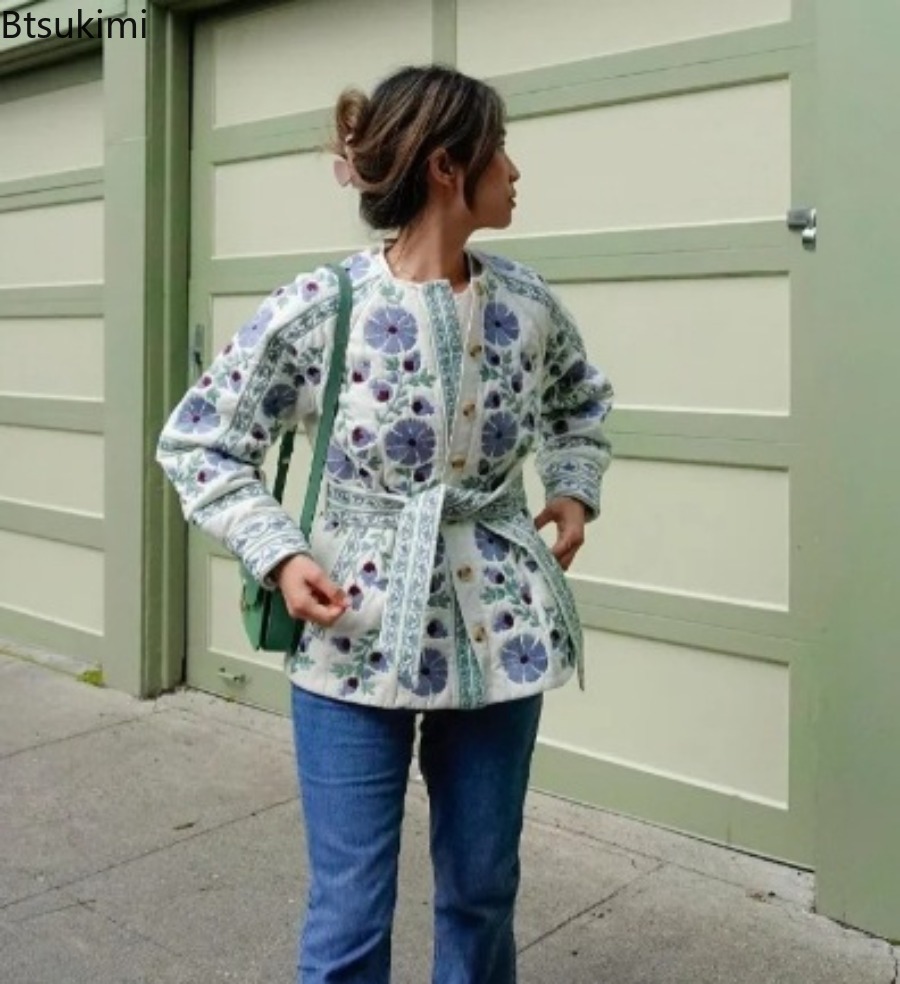 Nova Jaqueta Feminina Reversív - Women'S Fashion Quilted Jacket avaliação e preço