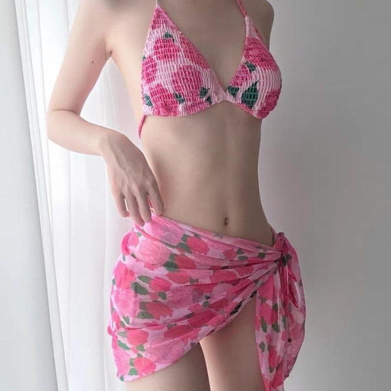 Novo Conjunto de Biquíni Flora - Women'S Fashion avaliação e preço