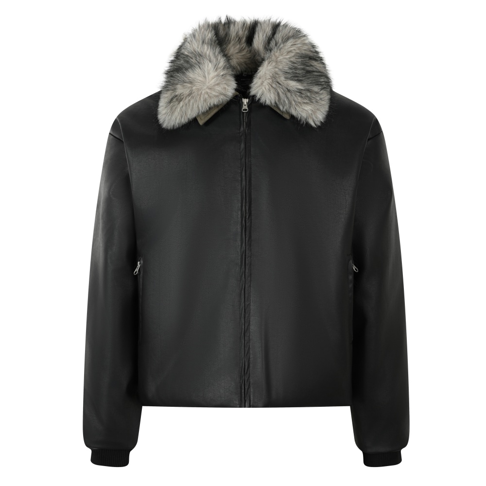 Jaqueta de couro feminina com  - Women'S Fashion Quilted Jacket avaliação e preço