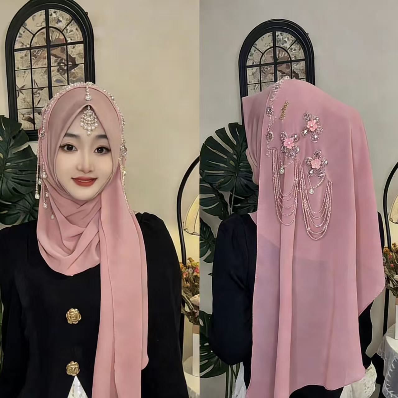 Abaya Hijab para Mulheres Muçu - Women Fashion Malaysia avaliação e preço