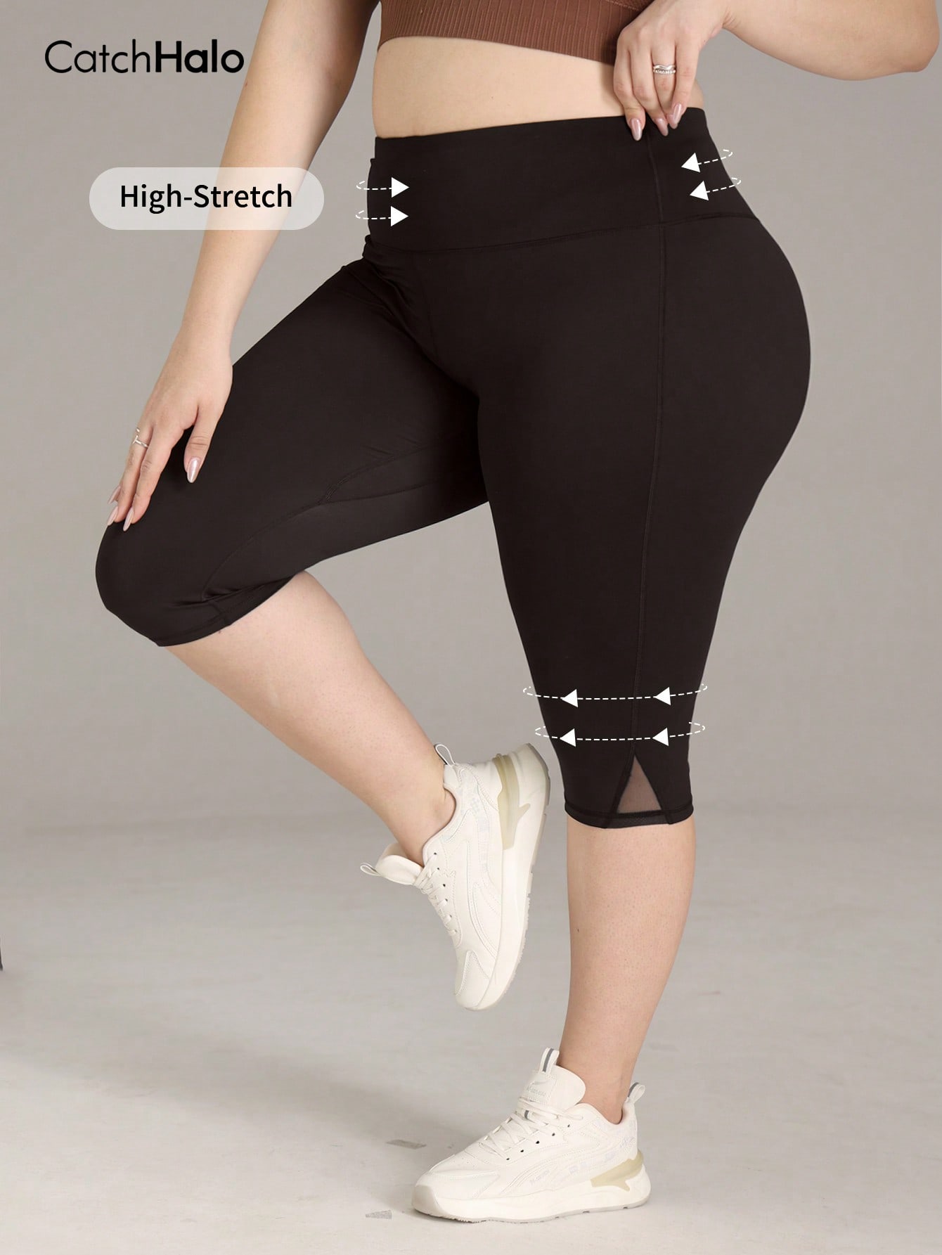 Legging Fitness Plus Size Femi - Women'S Fashion Leggings avaliação e preço