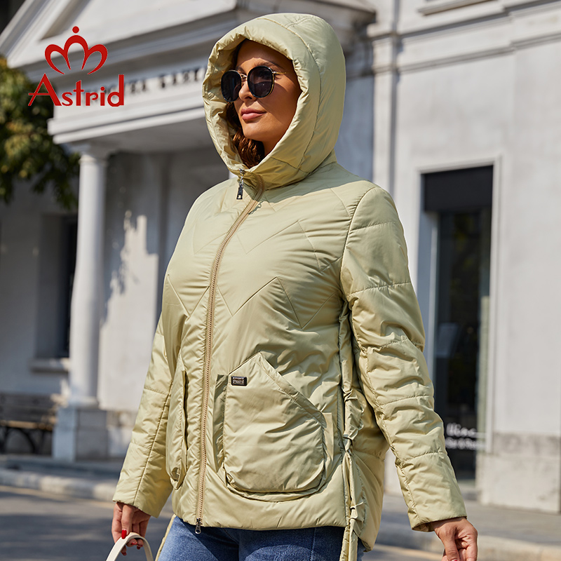 Astrid 2022 primavera feminina - Women'S Fashion Quilted Jacket avaliação e preço
