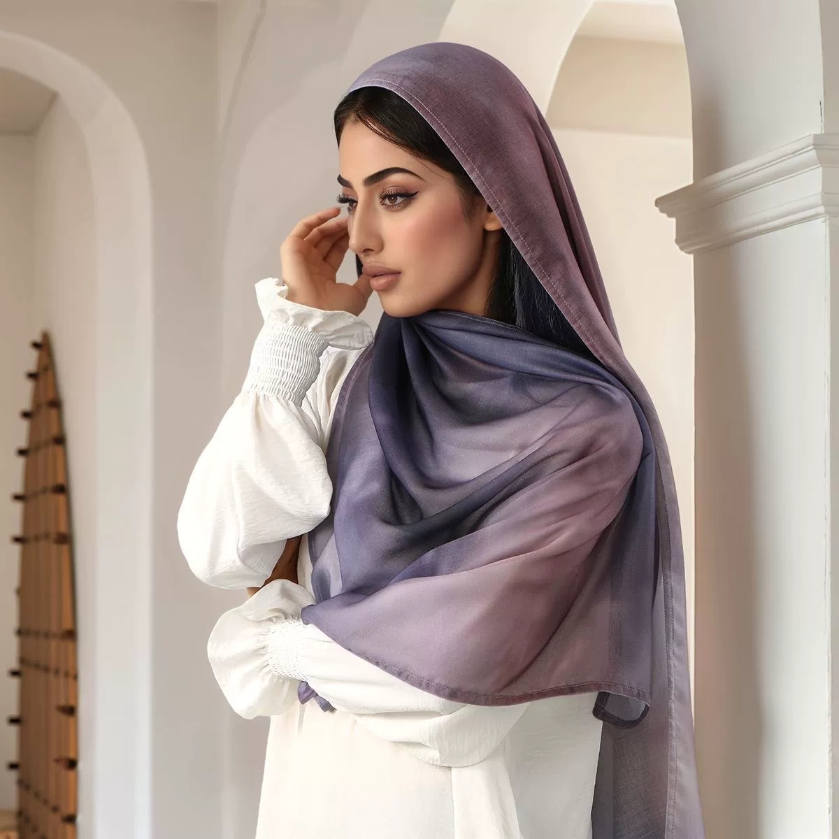 Nova impressão rayon hijab cac - Women Fashion Malaysia avaliação e preço