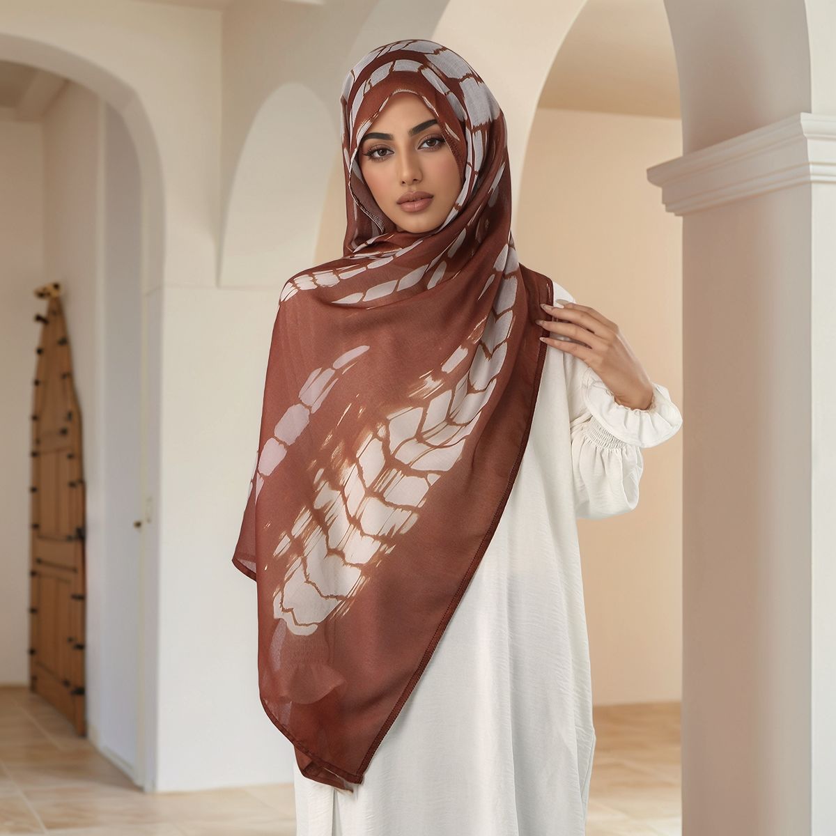Nova impressão rayon hijab cac - Women Fashion Malaysia avaliação e preço